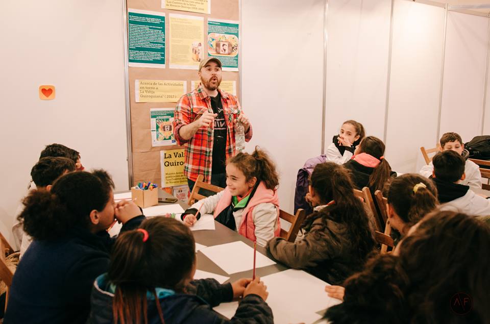 Taller de Historietas a partir de Quiroga - Foto: Cámara del Libro