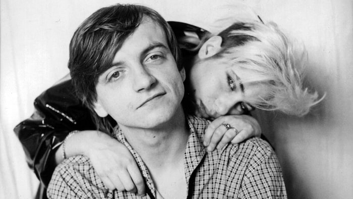 Mark E. Smith y Brix Smith. Foto: Lisa Haun y Michael Ochs