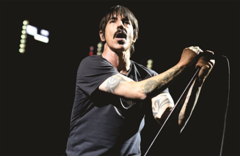 Anthony Kiedis en 2017 por Tim Mosenfelder