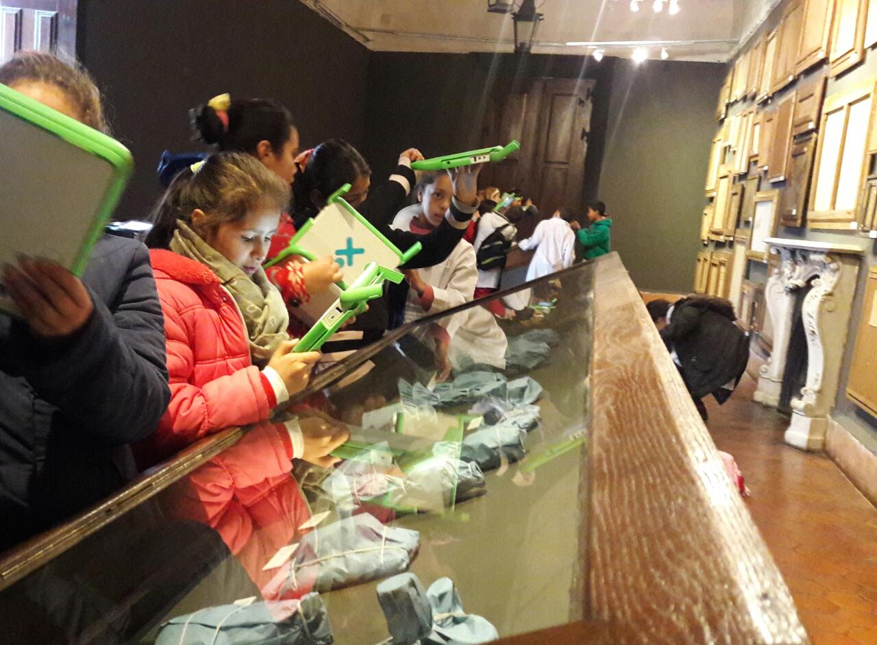 Visita escolar al Museo del Cabildo