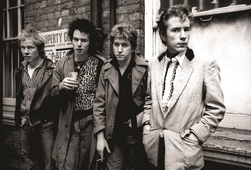 Sex Pistols por Adrian Boot