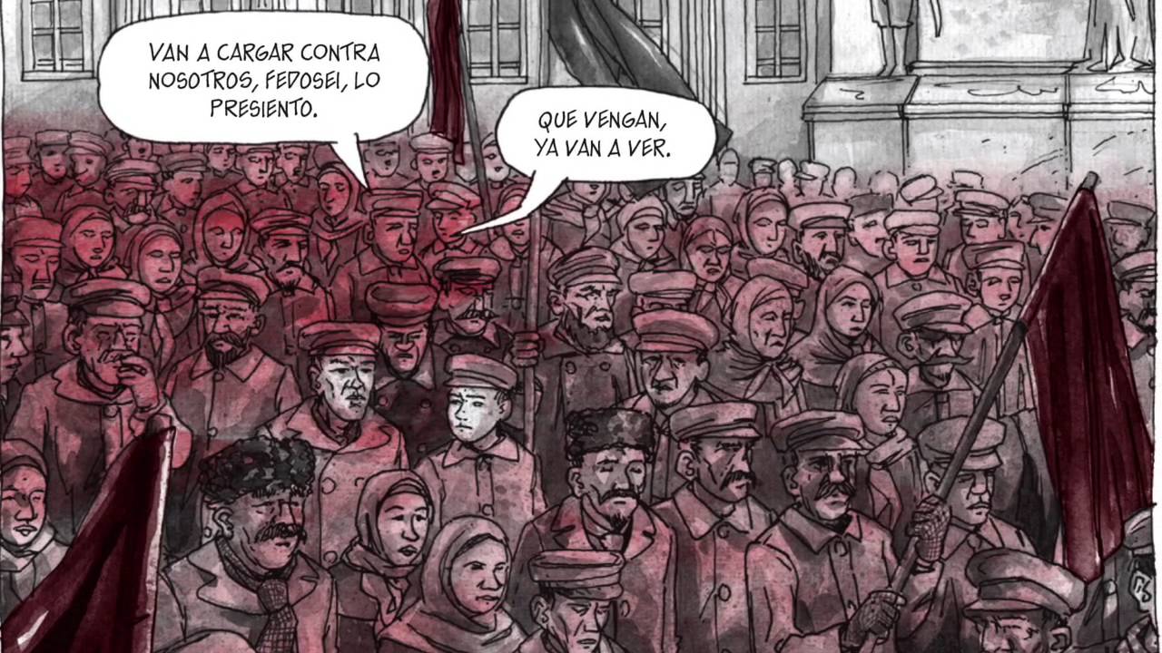 «155. Simón Radowitzky». Viñeta de Agustín Comotto.